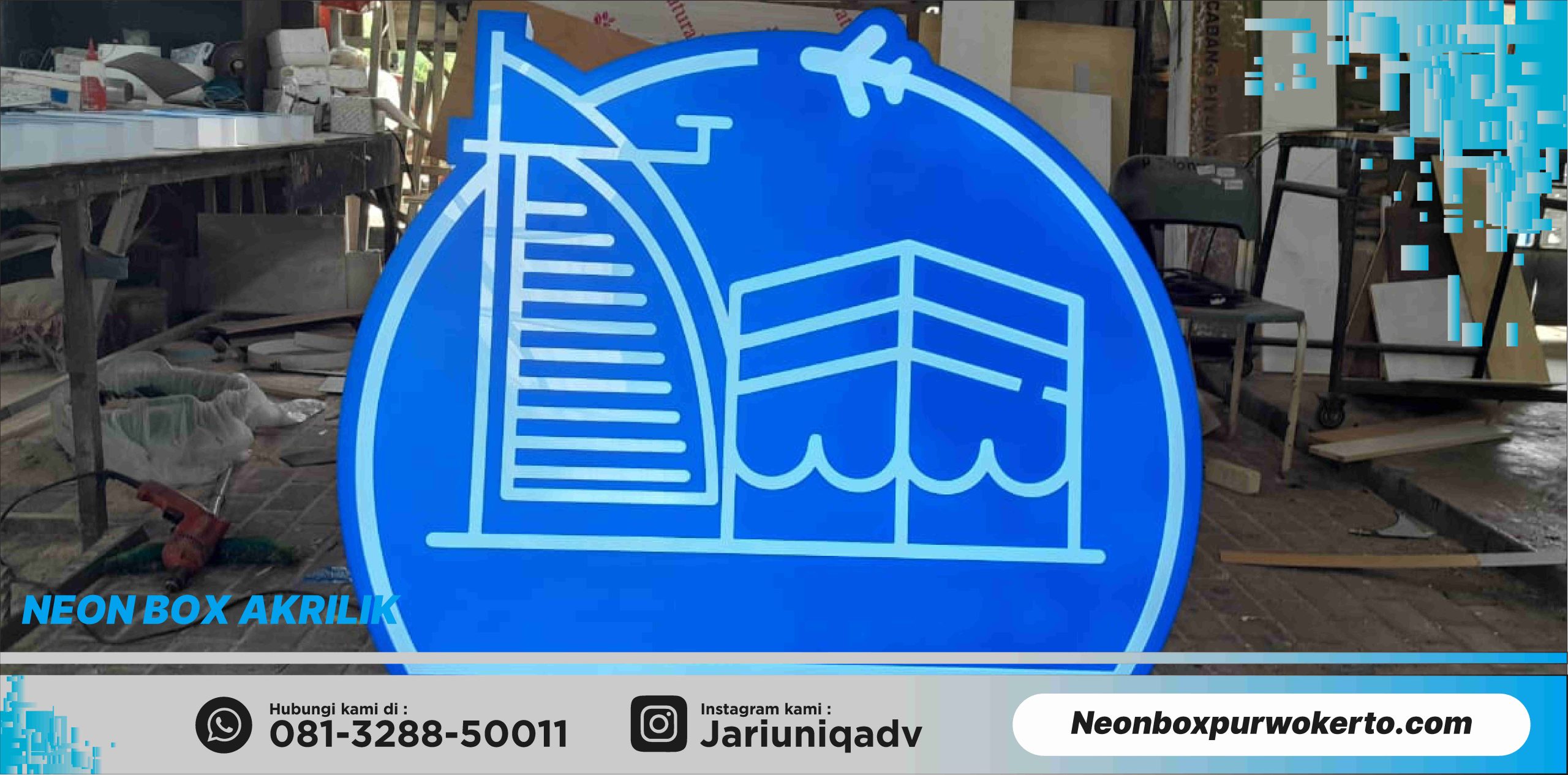 NEON BOX MURAH DI PURWOKERTO