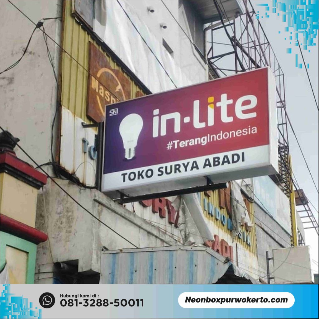 NEON BOX BERKUALITAS PURWOKERTO